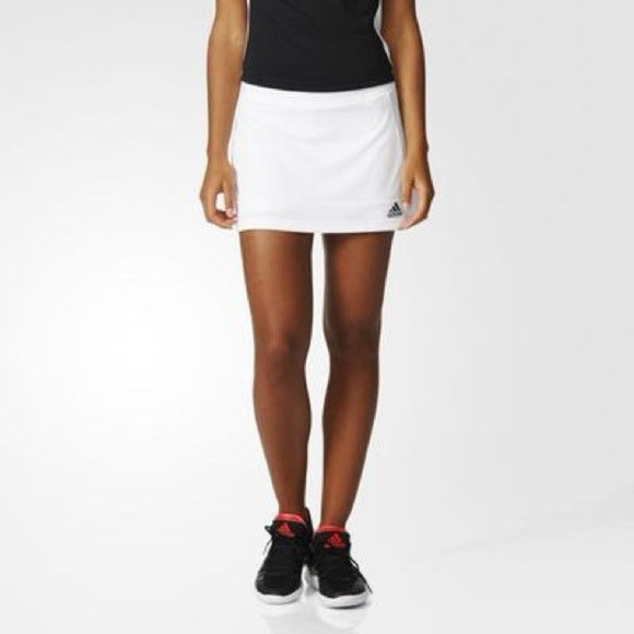 Adidas Sz L Aeroready Pro Athletic Skort White Tennis Golf Built-In Shorts - Picture 1 of 8